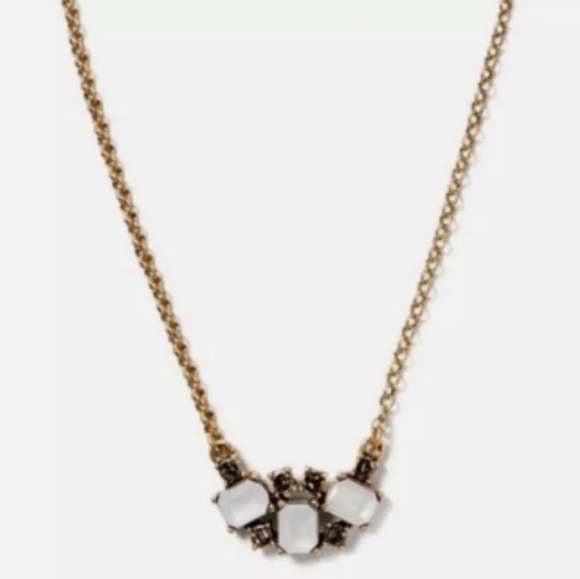 🆕 Banana Republic Delicate Stone Necklace - Picture 4 of 4